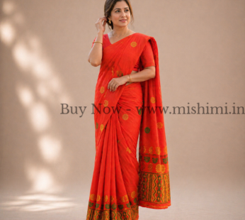 Handmade Padmini cotton pure Jura | Assamese mekhela sador