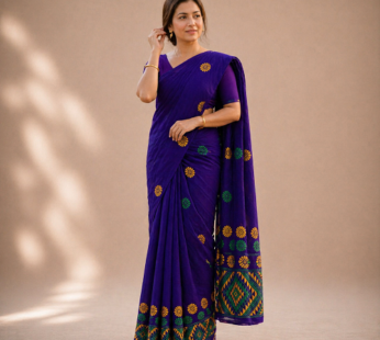 Handmade Padmini cotton pure Jura | Assamese mekhela sador