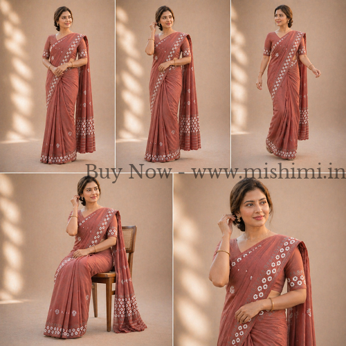 Handmade Masrise cotton pure Jura | Assamese mekhela sador - Image 2